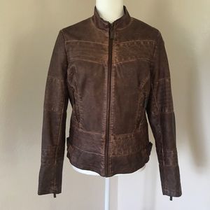 J2 Faux Leather Moto Jacket